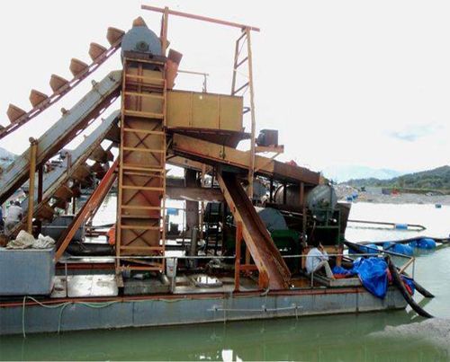 淘金船设备-青州雷特重工机械制造